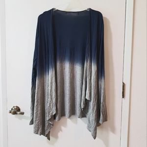 Blue & Grey Ombre Cardigan